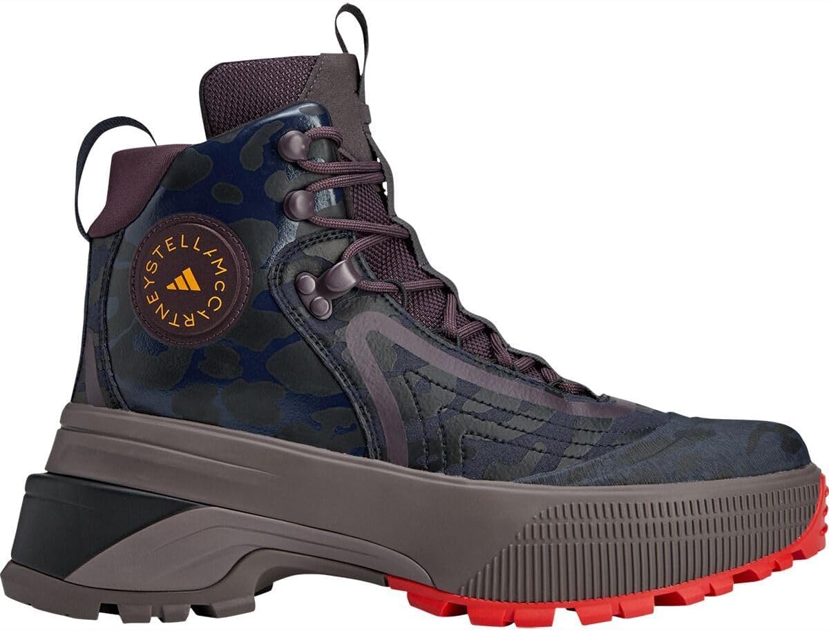 adidas TERREX, x aSMC Hiking Boot - Women's, Charcoal/Legend Ink/Action Red, 7.5