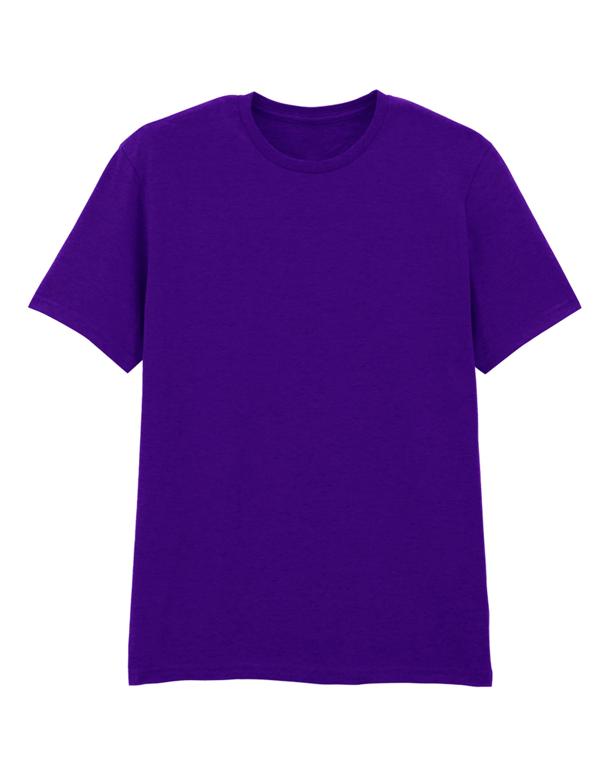 COOZO Softstyle Short Sleeve T-Shirt for Men - Purple - S