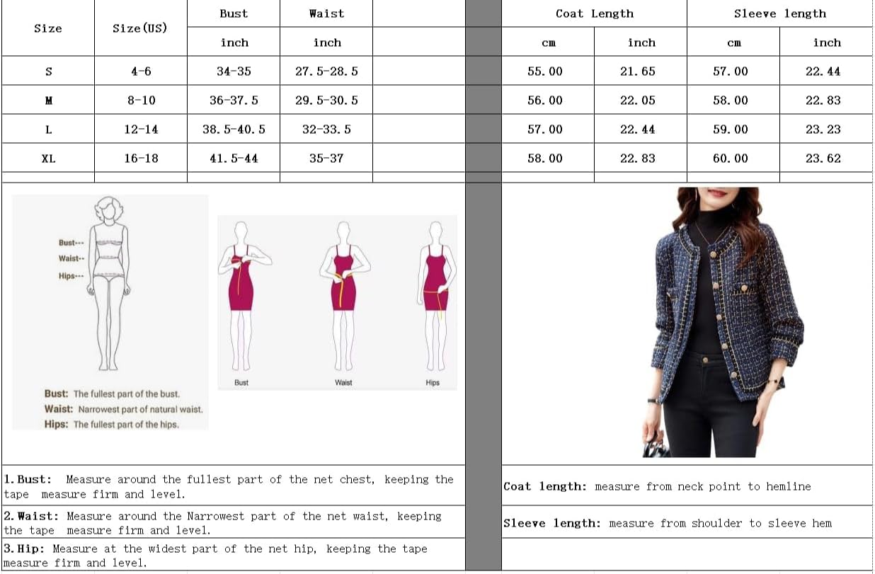 Blazer da Donna in Tweed Scozzese Elegante da Lavoro Casual Autunnale da Ufficio Elegante Giacca da Lavoro su Misura Cardigan Giacca Formale in Tweed
