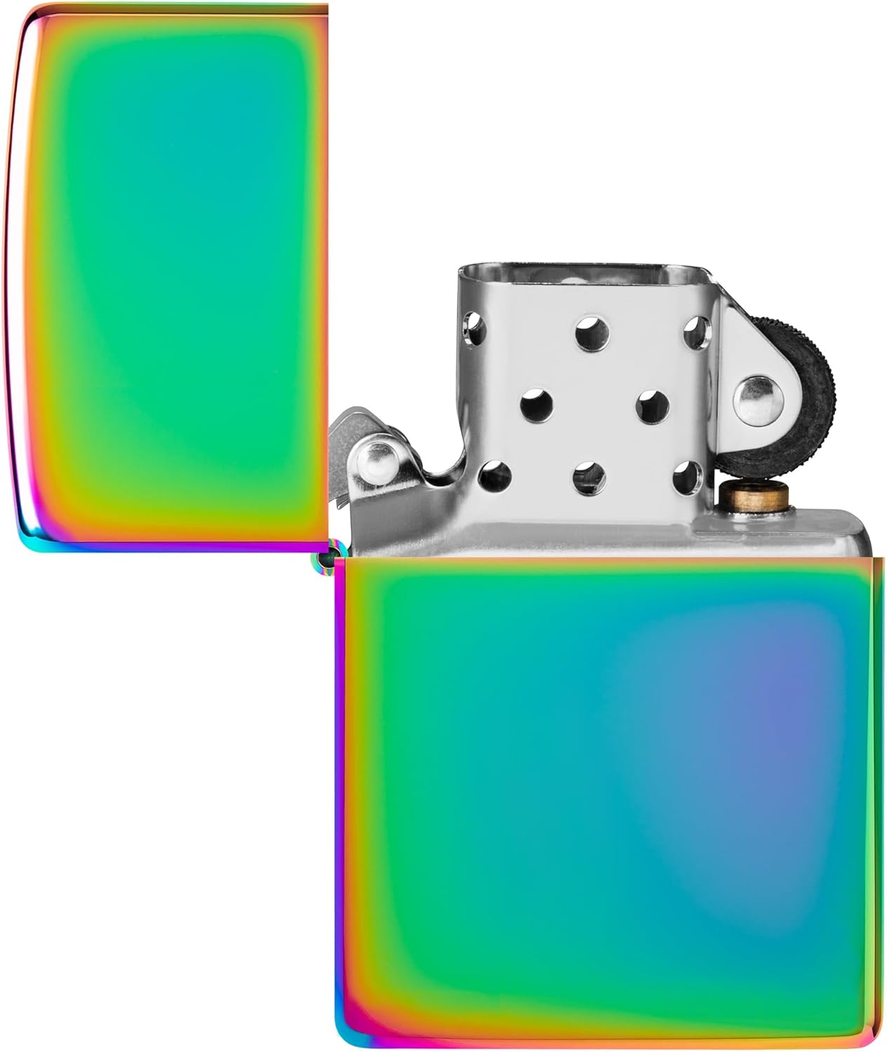 Zippo Classic Multi Color Pocket Lighter, No Logo