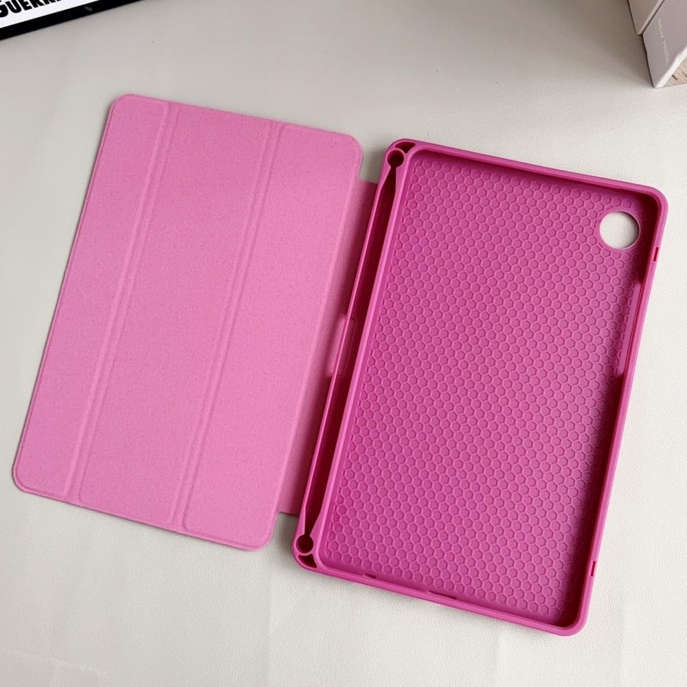Generic etui kompatybilne z Samsung Galaxy tab A9 8,7 SM-X110 X115 X117 (kolor: ciemnoniebieski) odporny na wstrząsy pokrowiec z klapką ze skóry silikonowej