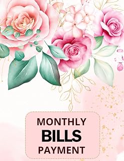 Monthly Bills Payment: Easy to Use Bill Organizer for 10 Years 120 Months / Simple Monthly Bill Payment Checklist / Book for Budgeting Financial / Simple Home Budget