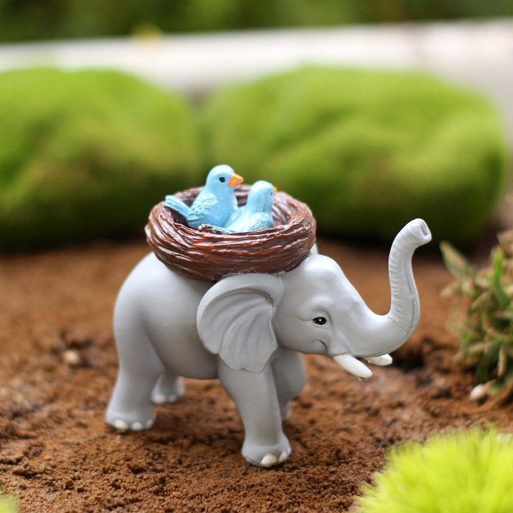 per decorazione Prato con Design Elefante e per decorazione(Blue)
