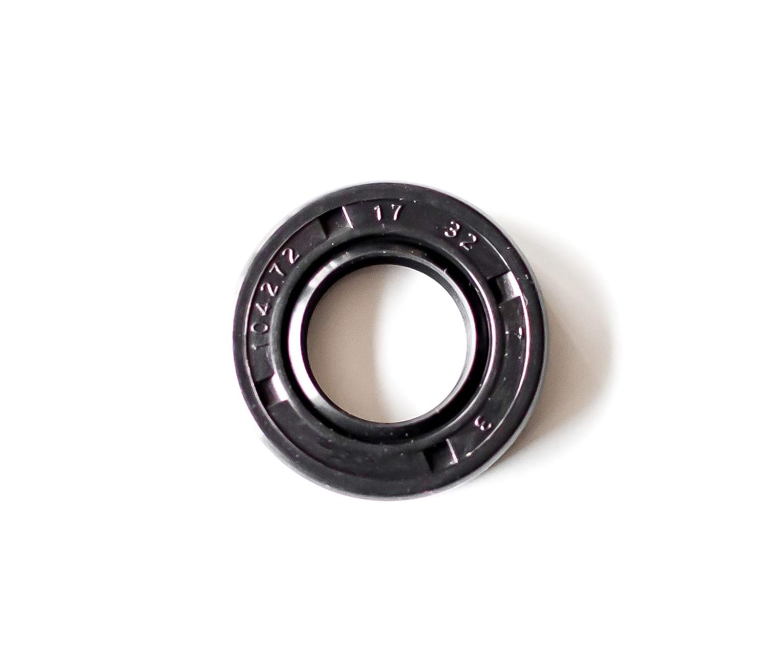 EAI Oil Seal 17mm X 32mm X 7mm (10 PCS) TC Double Lip w/Spring. Metal Case w/Nitrile Rubber Coating