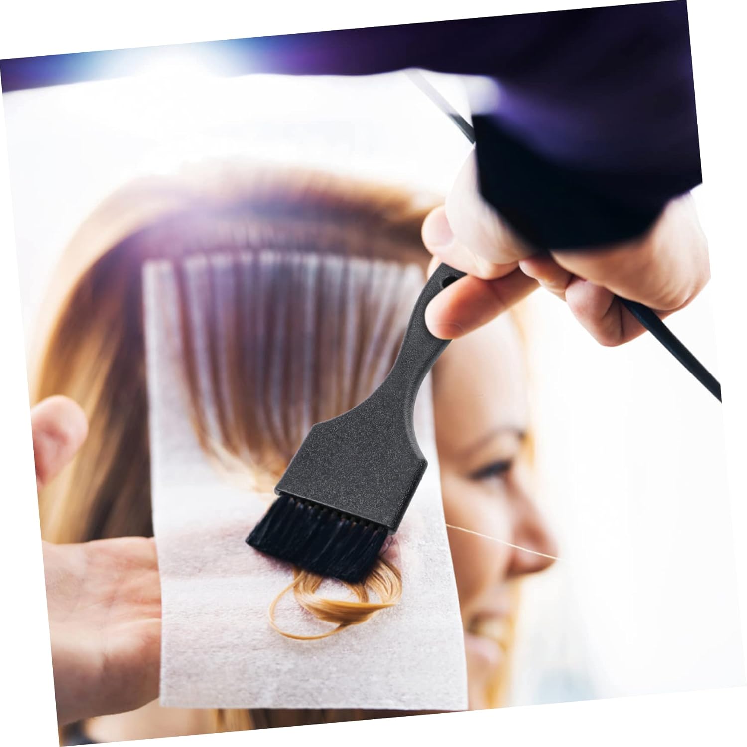 Hair Dye Bowls ，Hair Mixing Bowl ，3pcs Tinting Brush Applicator for Salon and Home Use Lightweight and - and