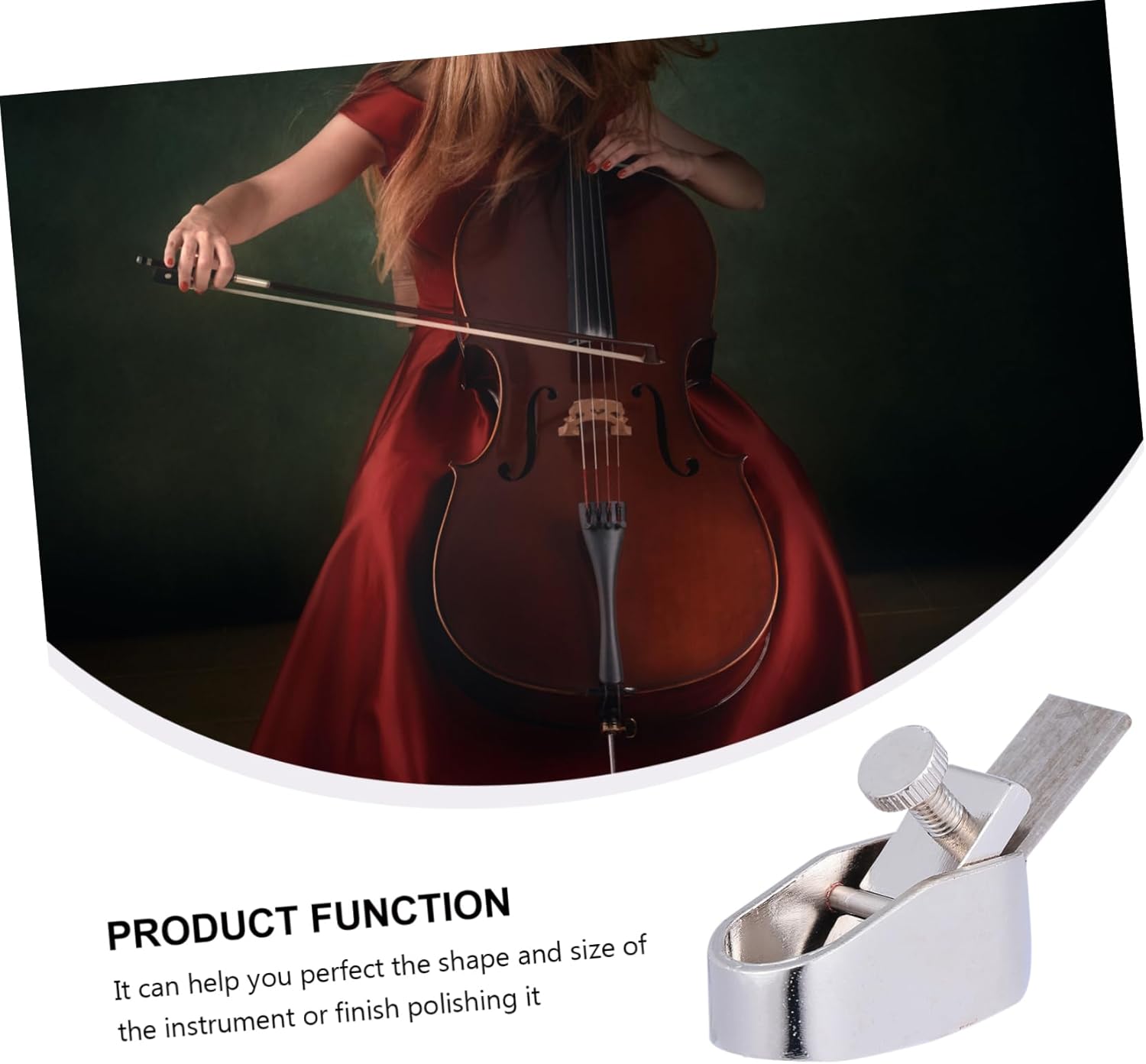 3pcs Brass Curved Woodworking Plane Cutter for Violin Precision Luthier Tool for Smooth Trimming and Polishing for Skill Levels Instrument Making