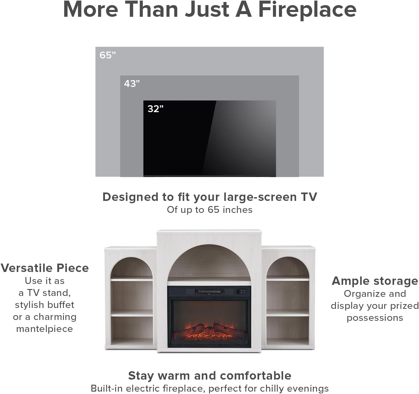 Mopio Blake TV Stand Versatility