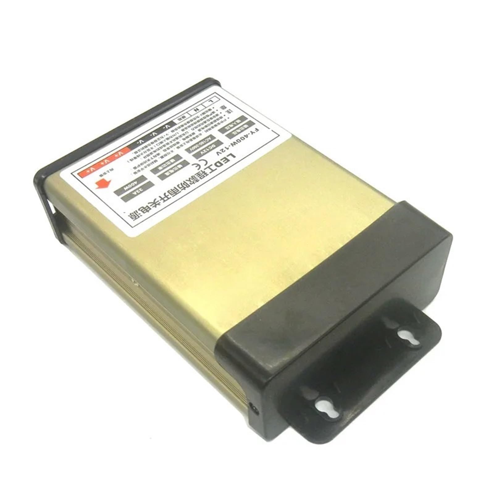 DQTWFJDZH Rainproof 400W 12V 33A Switching Power Supply Driver for Camera LED Strip Light 200-230V AC to DC Transformer Outdoor Usage