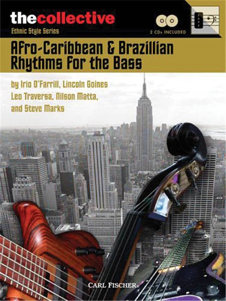Rythmes afro-caribéens pour basse : partition style ethnique avec CD