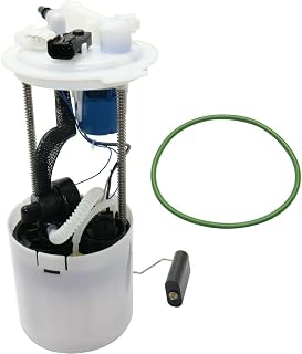 Fuel Pump Module Assembly With Pressure Sensor 2 electrical connectors; 4-prong and 3-prong blade connectors-Prong Connector 14684711 FG0939 for Chevy Impala LS/LT 2008-2011 Eng