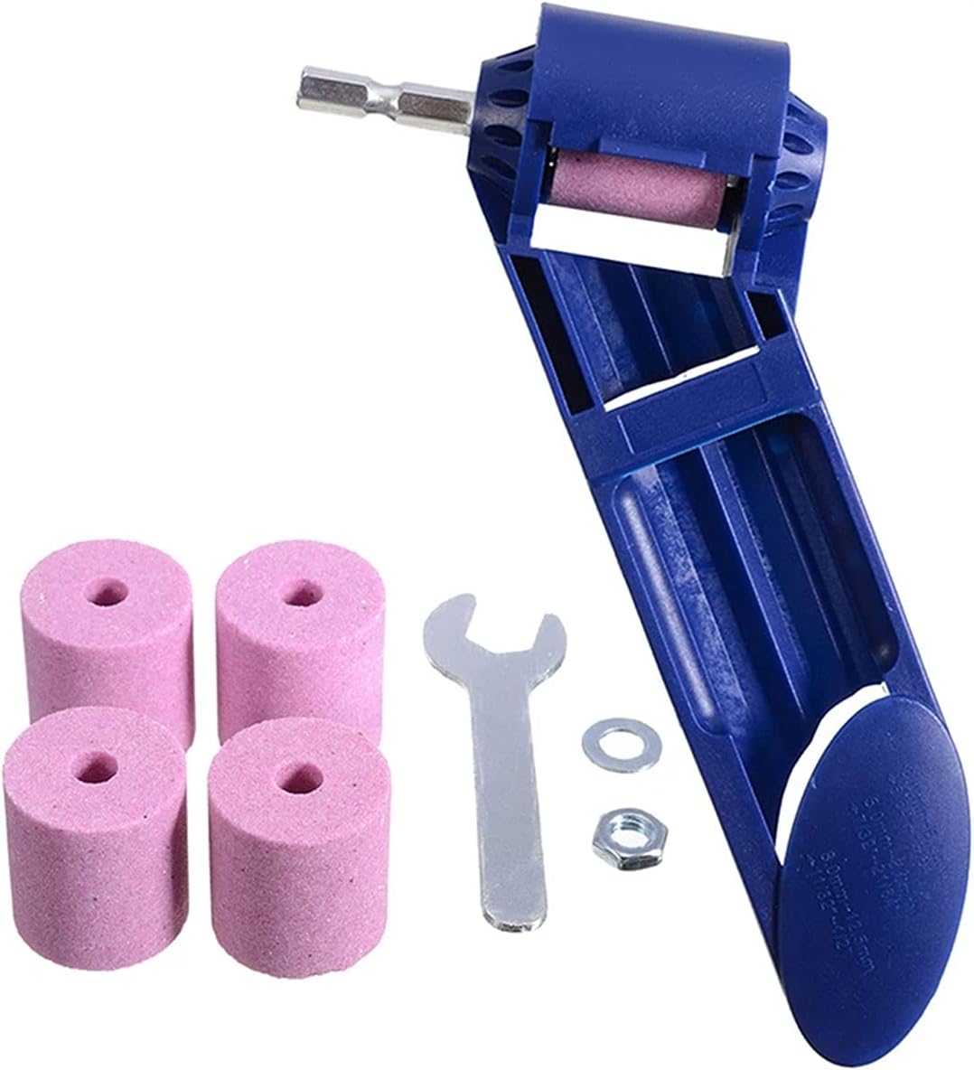 Draper 44351 Drill Grinding Attachment for Bench Grinder , Blue