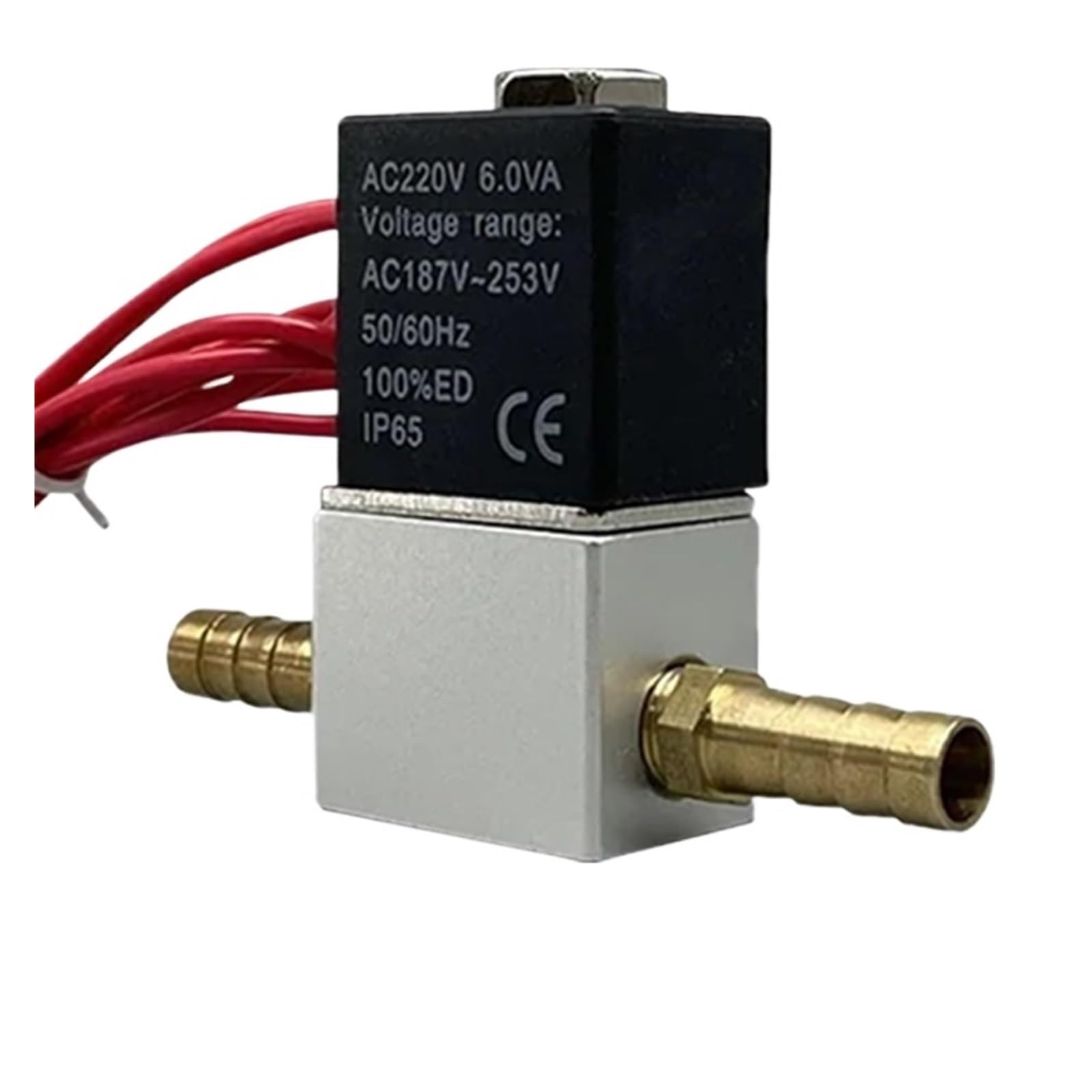 Normalnie zamknięty, cichy, bezolejowy, dwukierunkowy zawór elektromagnetyczny pneumatyczny 1/4"(8mm,NPT_AC110V_STAINLESS STEEL BASE)