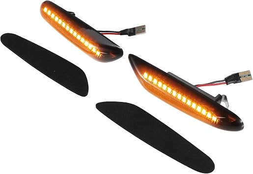 X AUTOHAUX Turn Signal Light 63136911370 for BMW 1 Series E81 E82 E87 E88
