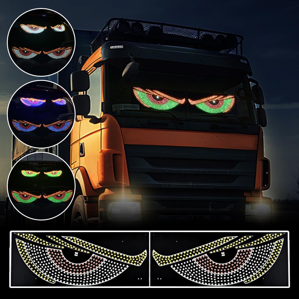 Amazon.co.jp: 車用デビルアイライト2個 ダイナミックデビルアイライト