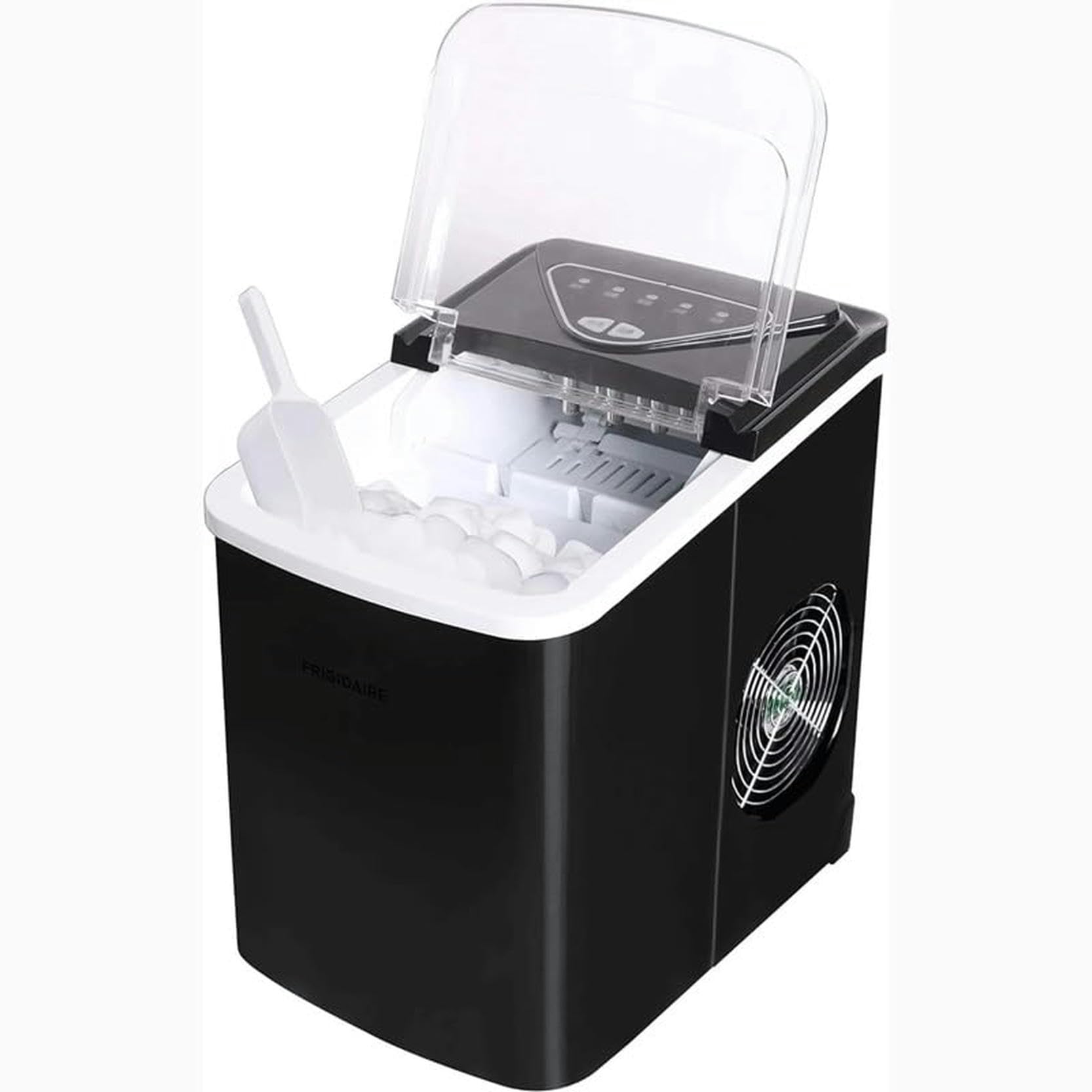 NWKHRSO Compact Countertop Ice Maker 26lbs of Ice per day Ice Maker Countertop Portable Ice Machine on Fridge.com