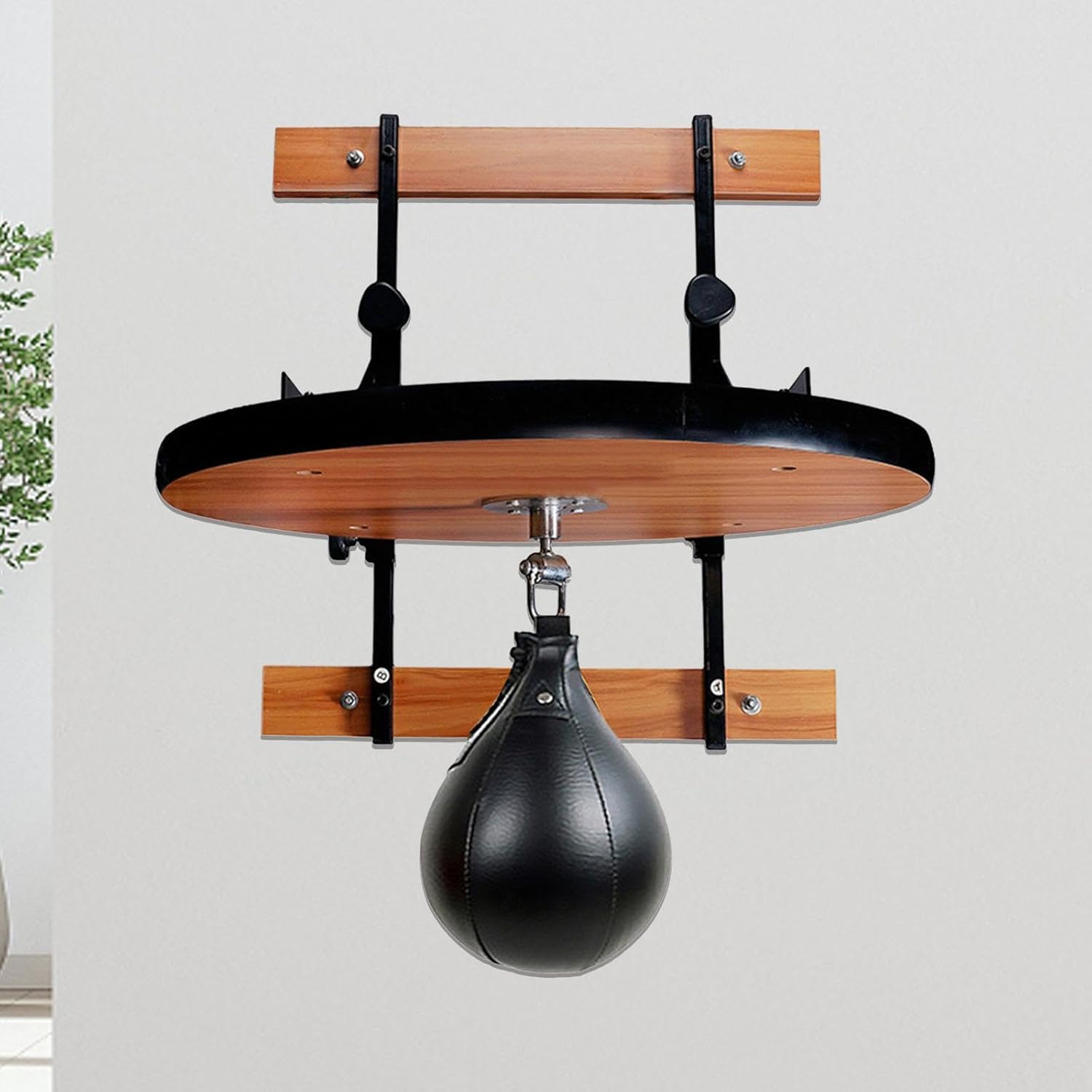 Speed Bag Platform Set Adjustable Height Wall Women