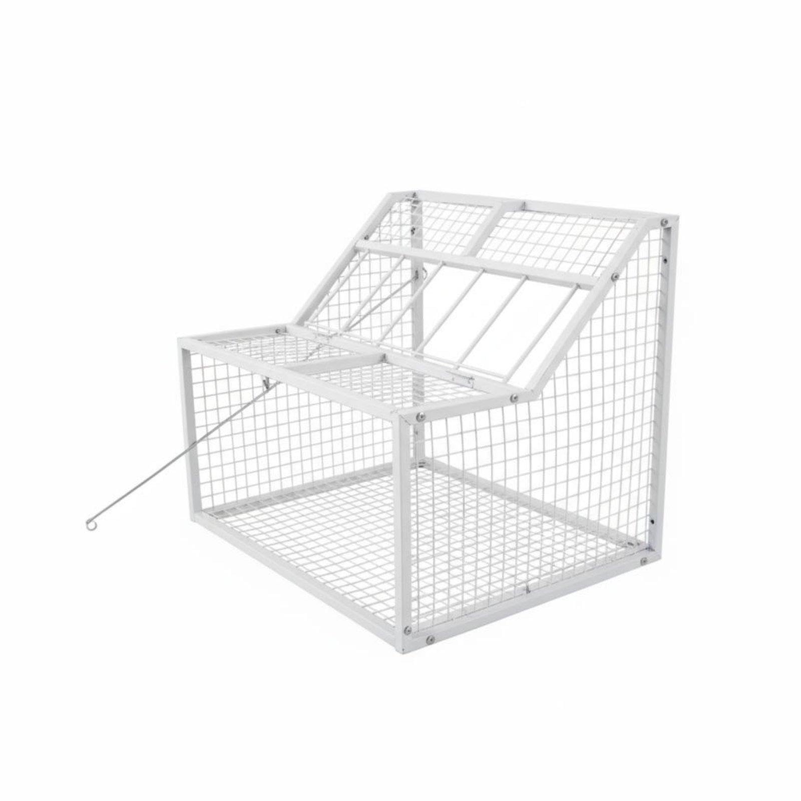 Pigeon Entry Door Rust-Resistant Pigeon Entrance Entry Iron Bar Bird Entrance 60CM White W/o Pedal|Pet Supplies| Bird Supplies| Cages-image-41