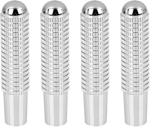 X AUTOHAUX - 4 perillas de repuesto para cerradura de puerta de aleación de aluminio para Mercedes-Benz C E S GLC GLE Class W205 W213 X205 W166