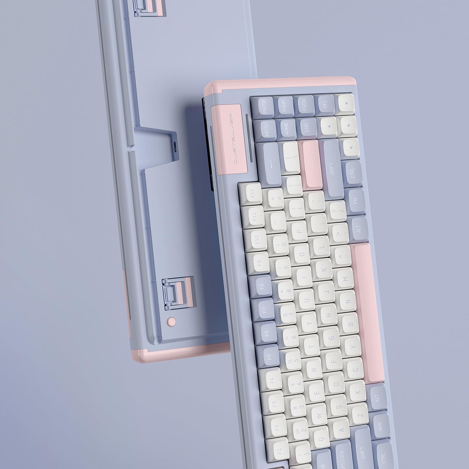 Amazon | DUSTSILVER メカニカルゲーミングキーボード K84 RGB 84キー