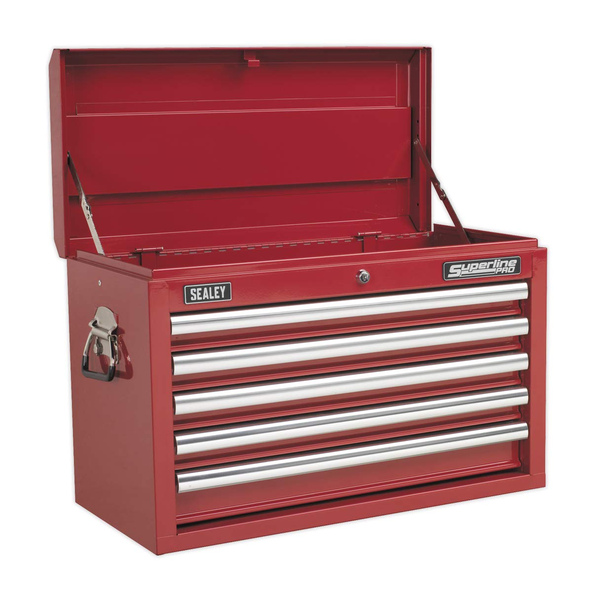 Servante 5 tiroirs Sealey Ap33059 finition rouge durable