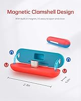 Vista 6 de TXLBTTL Interruptor transmisor adaptador Bluetooth, receptor para interruptor, USB-C, micrófono digital integrado APTX, baja latencia, chat de voz