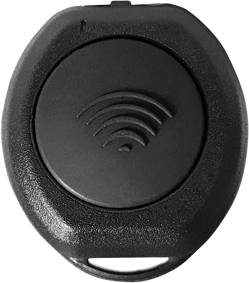 PRYMEBLU® Bluetooth Wireless PTT Switch ZELLO, Wave Communicator, ESChat, Unity, Streamwide and Many Other PoC Push-to-Talk Apps (BT-PTT-Super Mini-FOB)