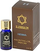 Vista 19 de Aceite de unción bendita 'Prince of Peace', hecho a mano en Jerusalén con aceite de oliva virgen extra y aceite esencial de mirra, ingredientes