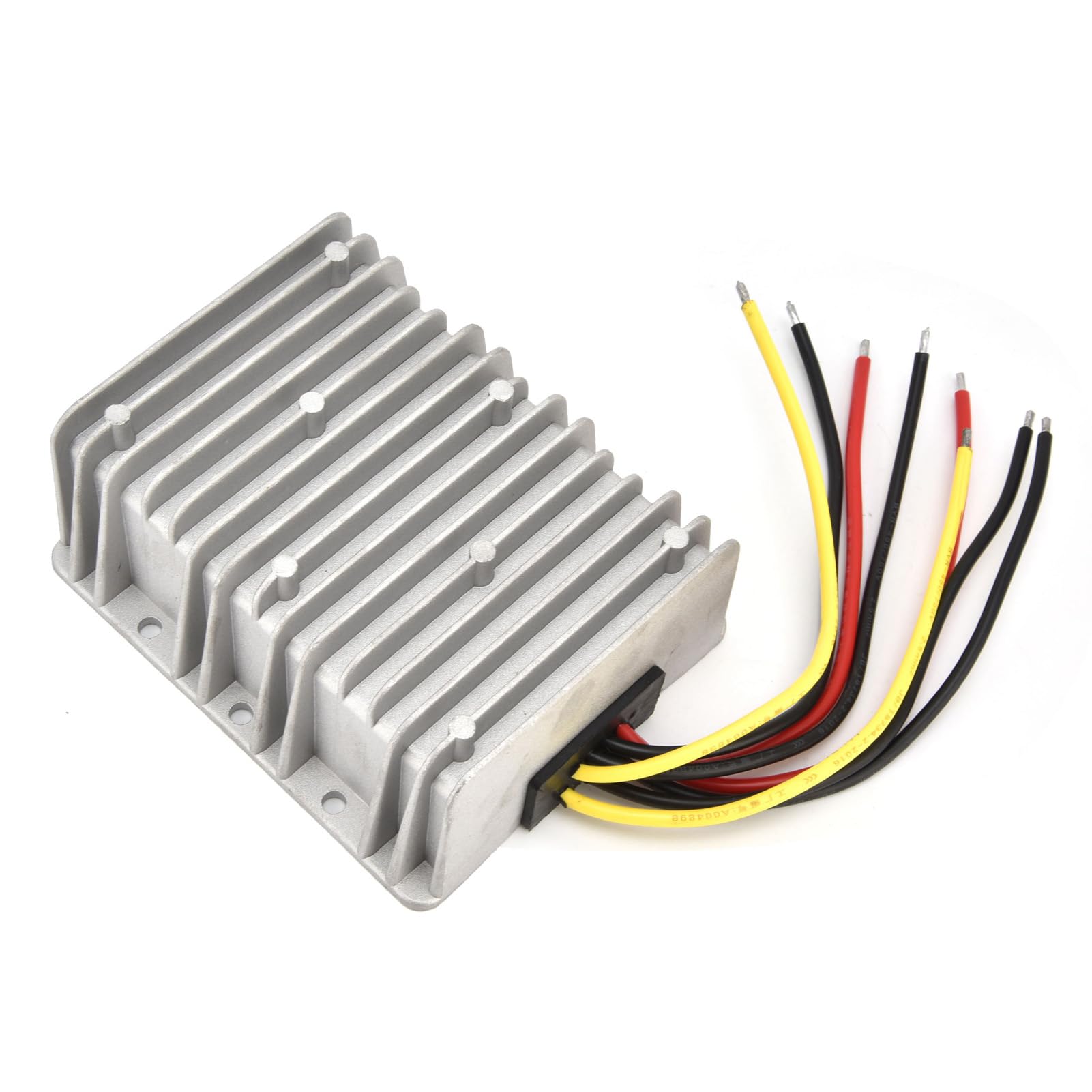 Aramox Przetwornica Napięcia DC Step Up, żel Organiczny i Aluminium Przetwornica Podwyższająca Napięcie 12 V na 24 V 25 A 600 W IP67 96% Sprawności dla Zasilania Pojazdów Silnikowych