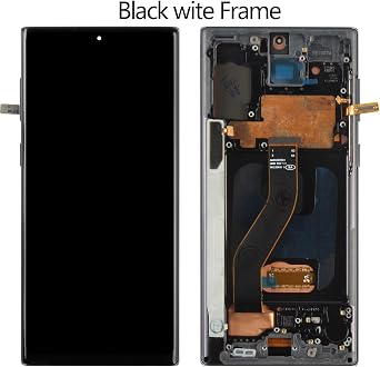TFT for Samsung Galaxy Note 10 Screen Replacement for Galaxy Note10 LCD Display Touch Screen for SM-N970F SM-N970U SM-N9700 Digitizer Assembly Replacement Repair Parts (Black with Frame)