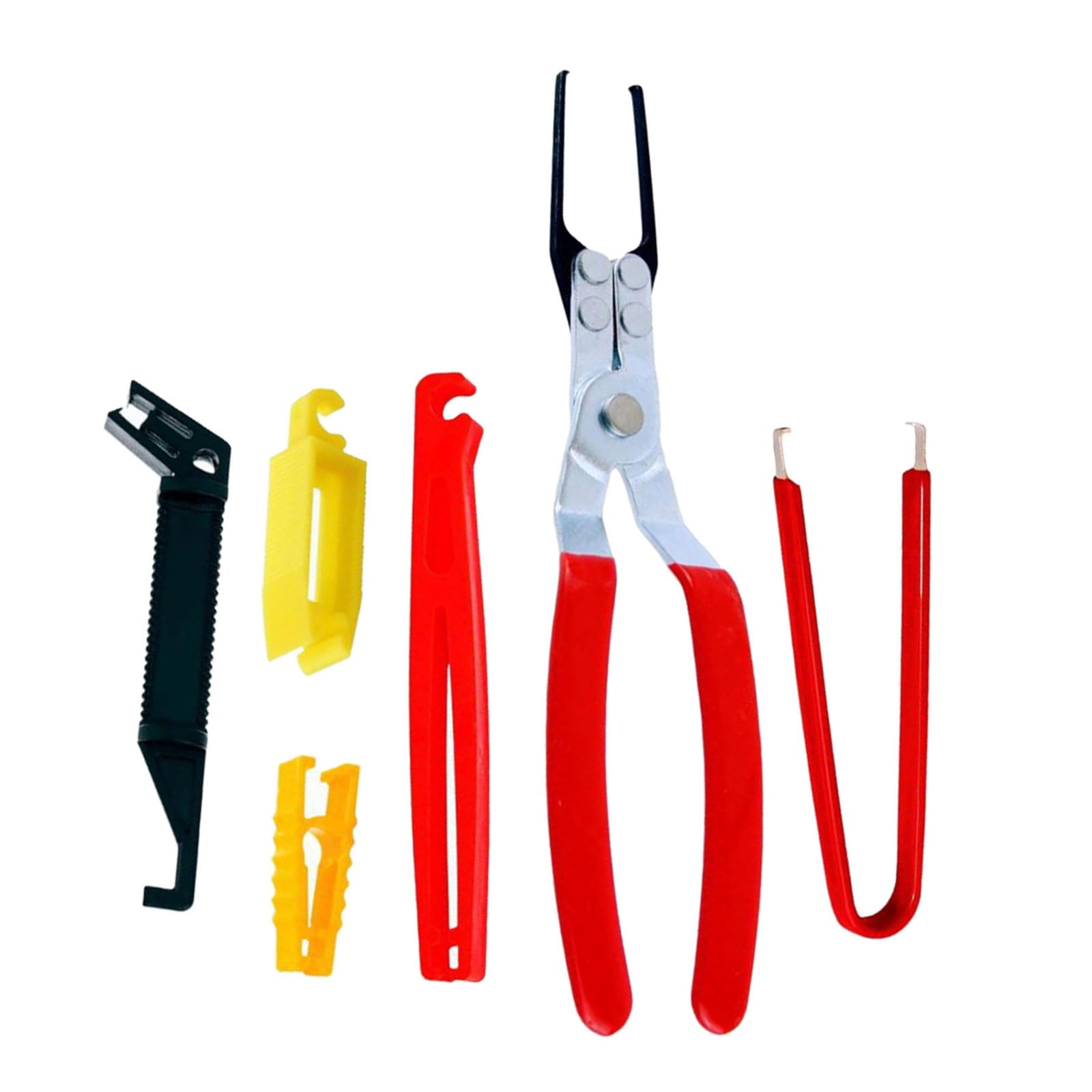 Hzbb 6Pcs Puller Puller Ic Extractor Tool Set For Mechanics Carbon Steel Construction Easy Design Equipment