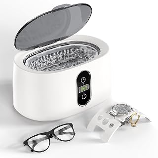 Ultraschallreinigungsgerät Ultraschallreiniger Ultraschallgerät KECOOLKE Sonic Cleaner mit digitalem Timer für Brillen, Ringe, Münzen, Fingerringe, Geld - Amazon product rated Grade B