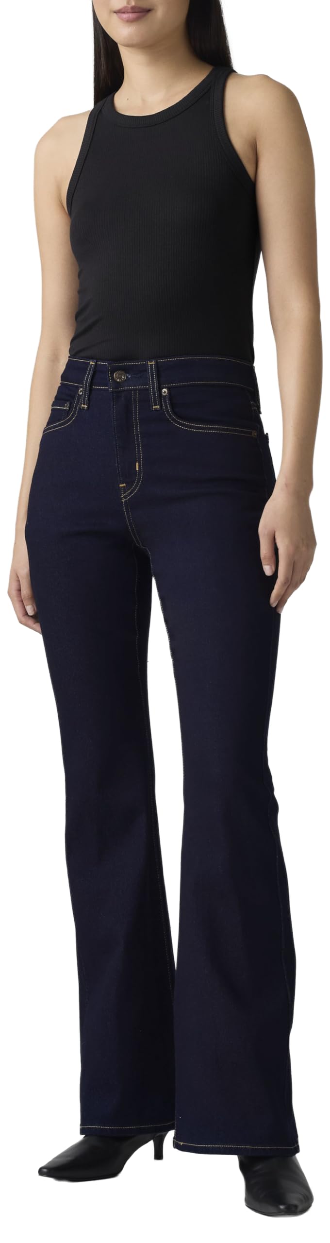Levi's Women's 726 HR Flare Pants, 726 HR Flare CAST Shadows, 28W / 30L