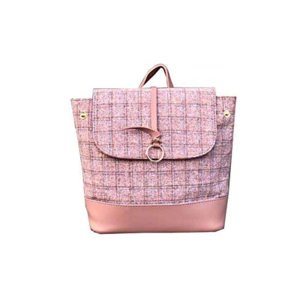 craferia export Latest Check Printed Backpack and sling bag for girl.