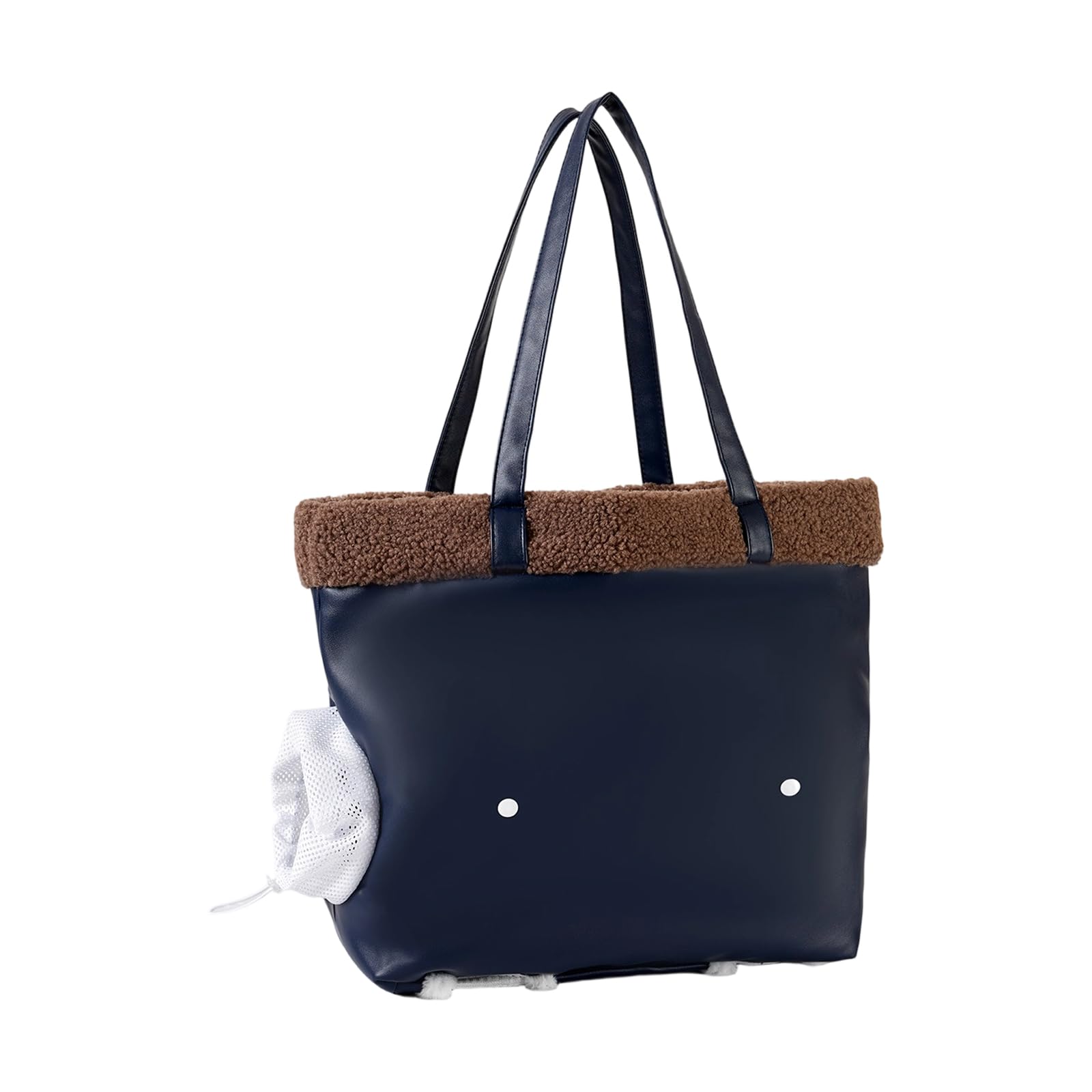 Bolsa de Viaje para Gatos con Forro Aislante y Orificio para los Pies