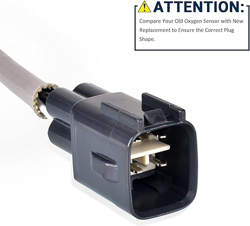 Miniatura 2 de Nifeida 234-9052 Sensor de oxígeno O2 de relación de combustible de aire aguas arriba compatible con Toyota Corolla Matrix Pontiac Vibe 2007-12