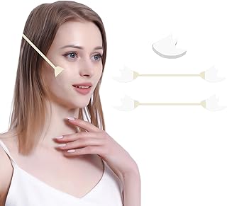 Cinta de estiramiento facial invisible, cinta...