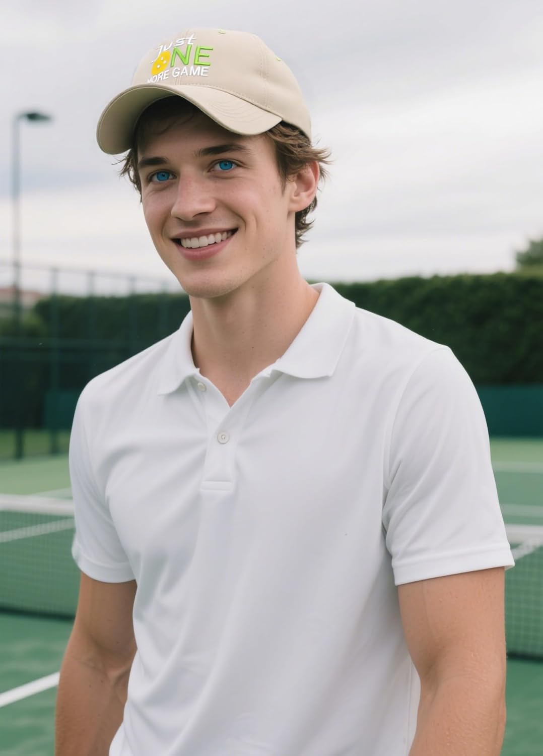 Pickleball Hat with Gift Box - Pickleball Gifts for Men Women - Washed Adjustable Embroidered Baseball Cap - Image 3