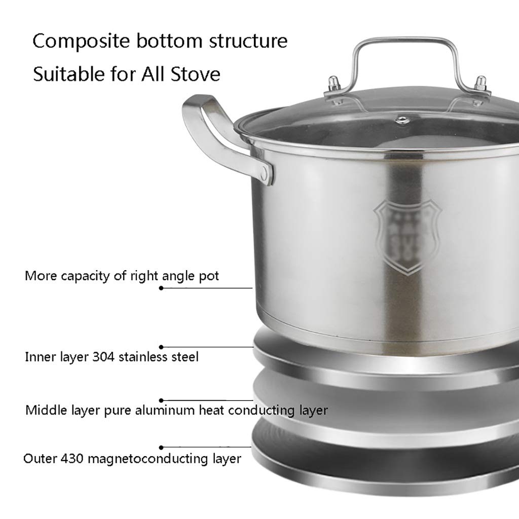 Creatore per cous cous in acciaio inox a 2 livelli con inserto a vapore a induzione, capacità 6,3 l, dimensioni ridotte 26 x 26 x 23,4 cm