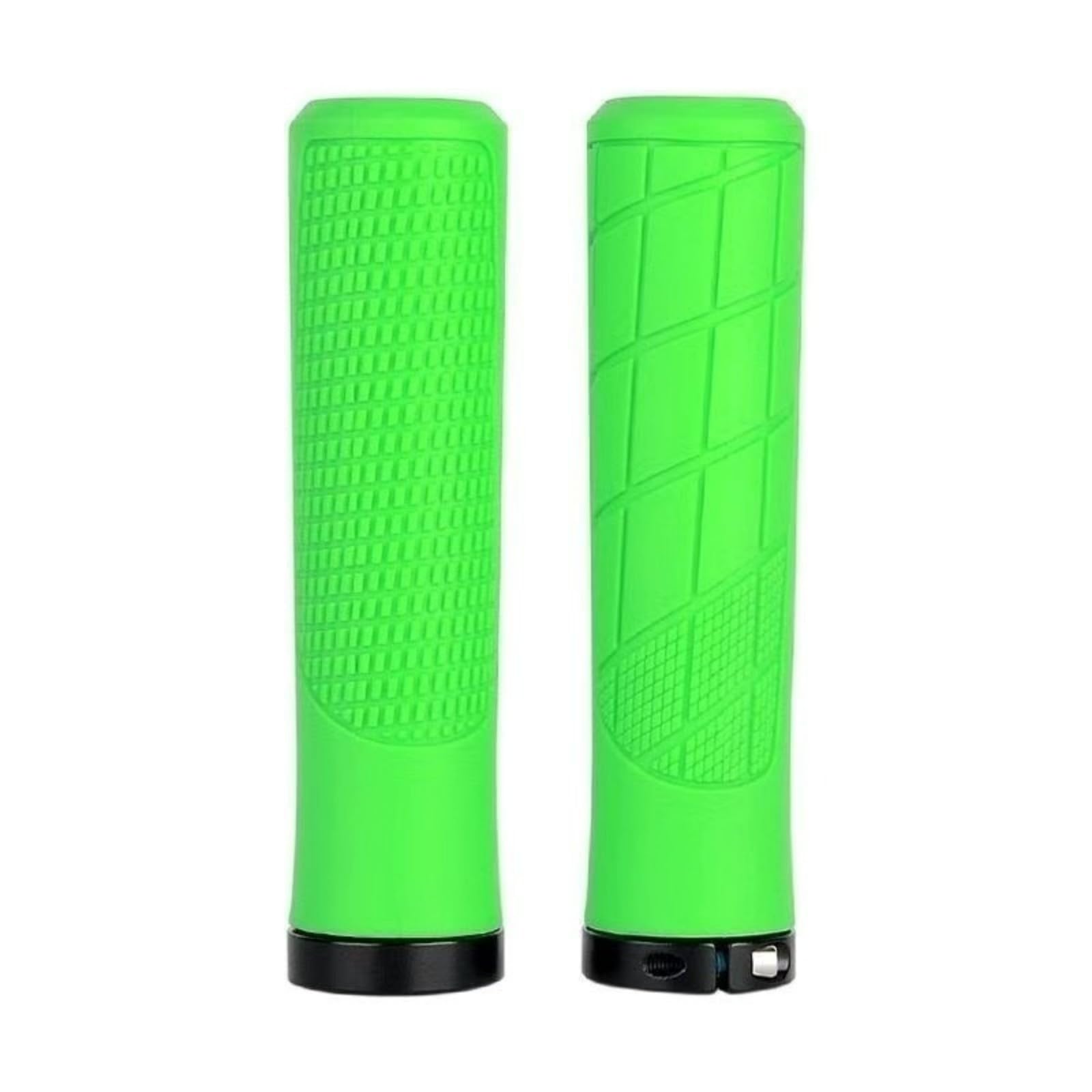 BWANGIAO 1Pair Rubber Bicycles Handlebar Grips Soft Shock Absorption Handle Rod Cover Waterproof Mountain Bike Grips Enduring