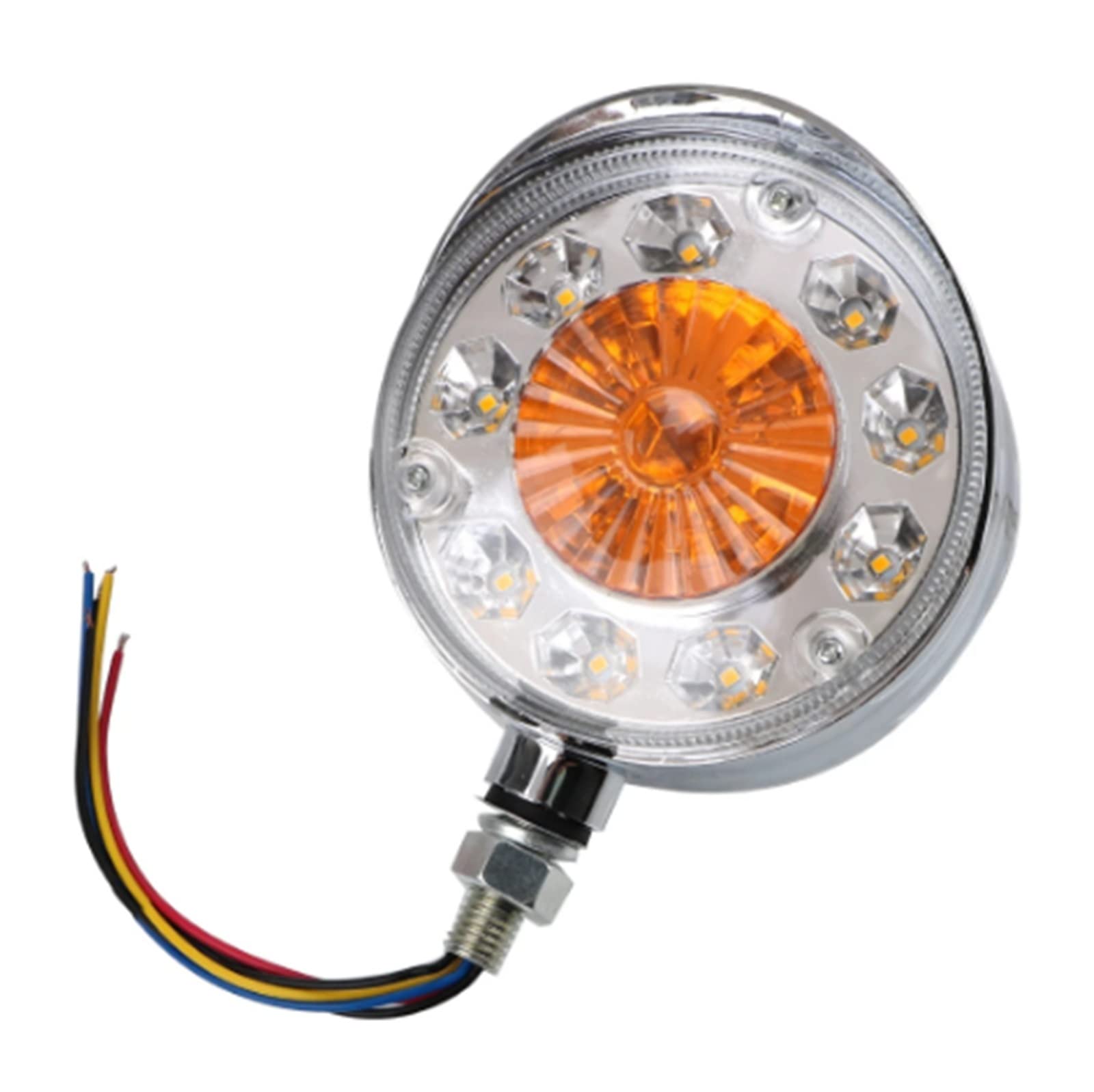 OGRAFF Blocchi luci antinebbia - 24V Fanale Posteriore Indicatore Di Direzione Indicatore Laterale Per La Barca Del Trattore Del Camion Del Rimorchio