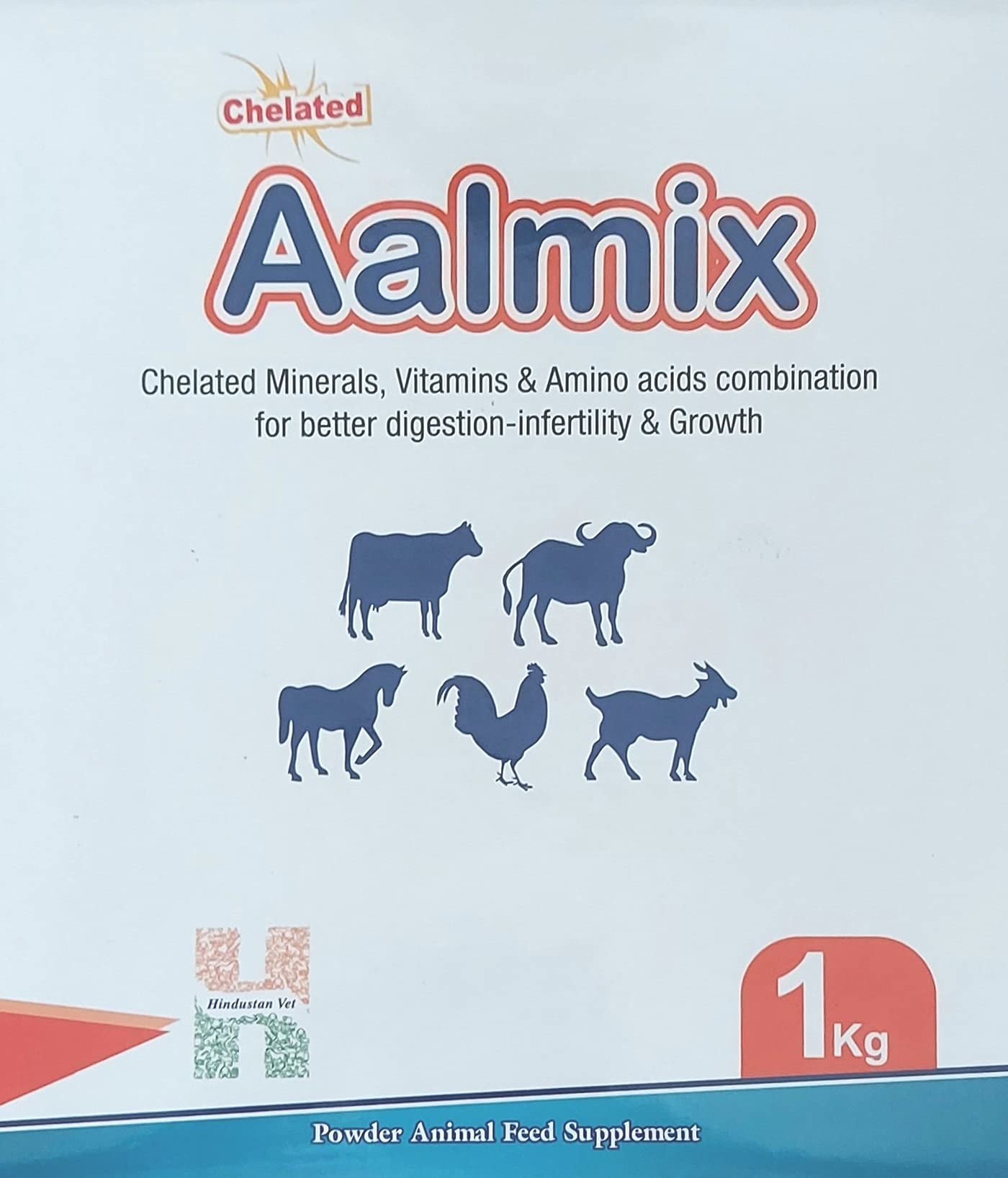 Aalmix Chelated Mineral Mixture for Cow| Buffalo| Sheep| Horse & Poultry| 1KG Powder Pet Health Supplements (1 kg) (B0B51JL68F) Amazon Price History, Amazon Price Tracker