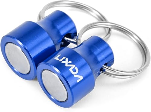 Miniatura 21 de LIXADA Soporte de liberación de red magnética para pesca Zinger Retractores de red de pesca con mosca, clip magnético, conector de red de aterrizaje