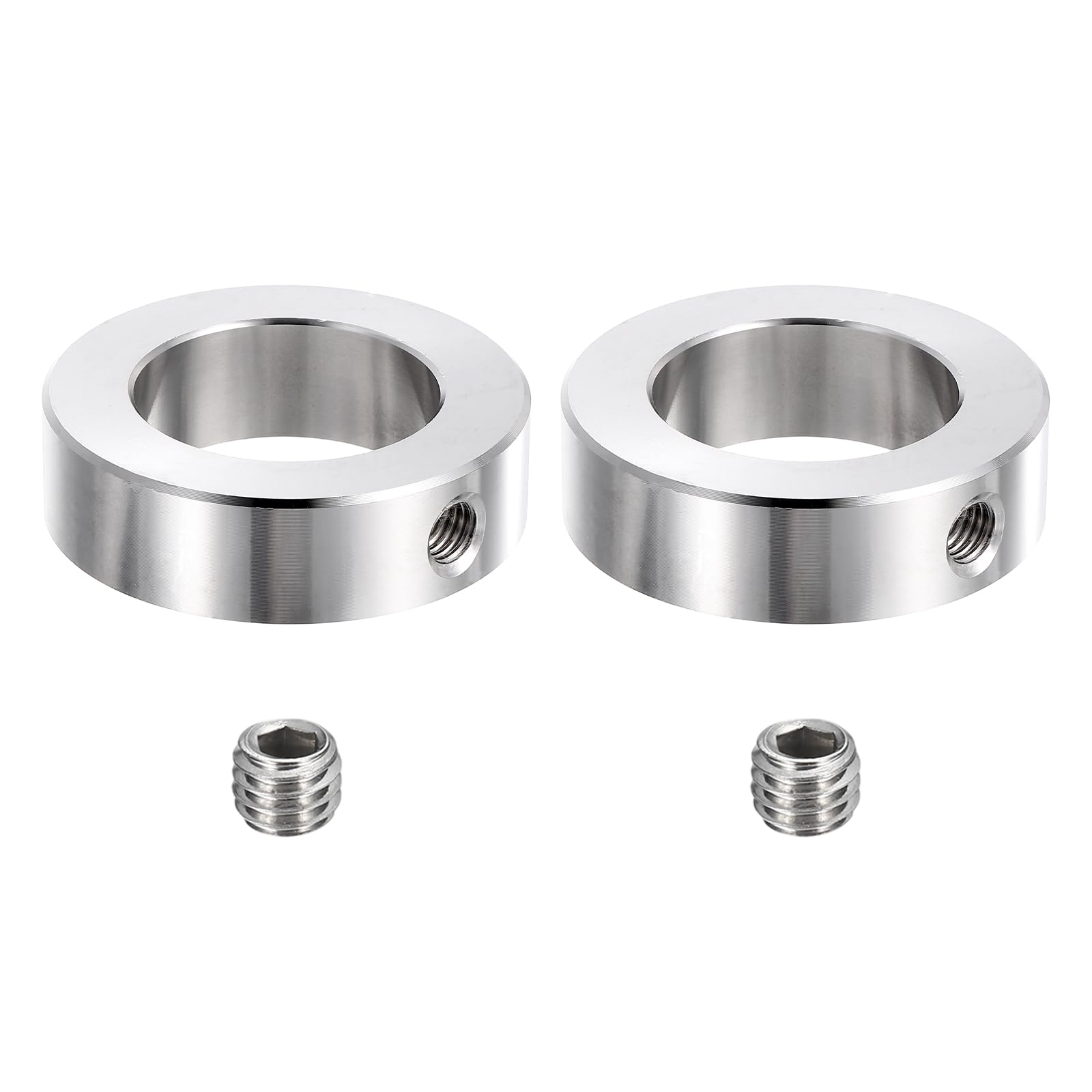 MECCANIXITY Stainless Steel Shaft Collars - Durable Locking -13