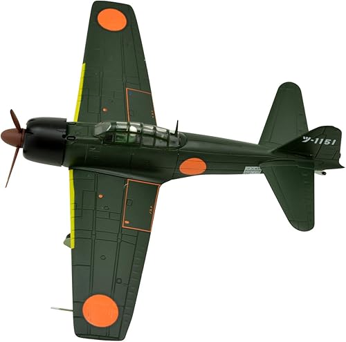 Miniatura 3 de TANG DYNASTY (TM 1:72 A6M3 Zero Fighter Modelo de avión de metal, Armada Japonesa de la Segunda Guerra Mundial 1942, modelo de avión militar, avión