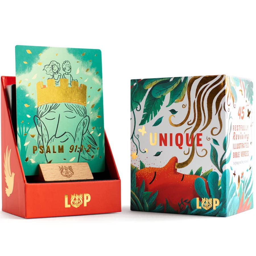 Unique: 45 Illustrated Bible Verses