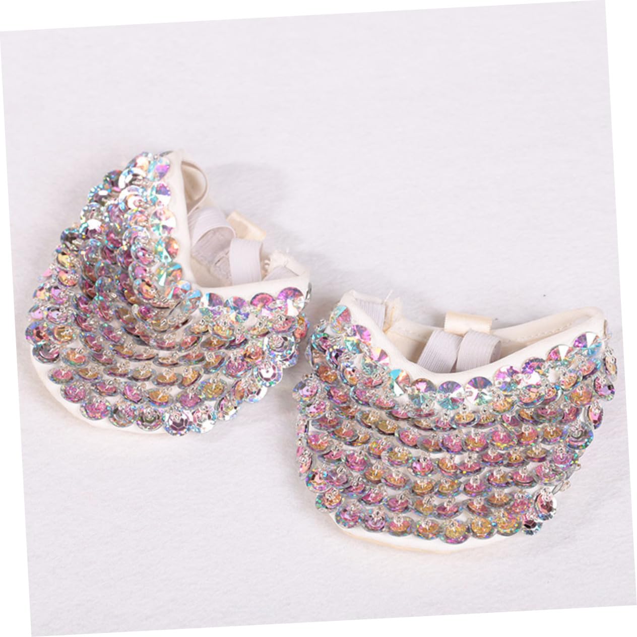 PACKOVE 3 Paare ädchen-Ballettschuhe lyrische Drehschuhe Ballett-Yoga-Zehenschuhe Fußkissen Ballettschuhe für ädchen Zehen Schuhe Zehenschuhe für Ballett Blitz Tanzschuhe Einlegesohle