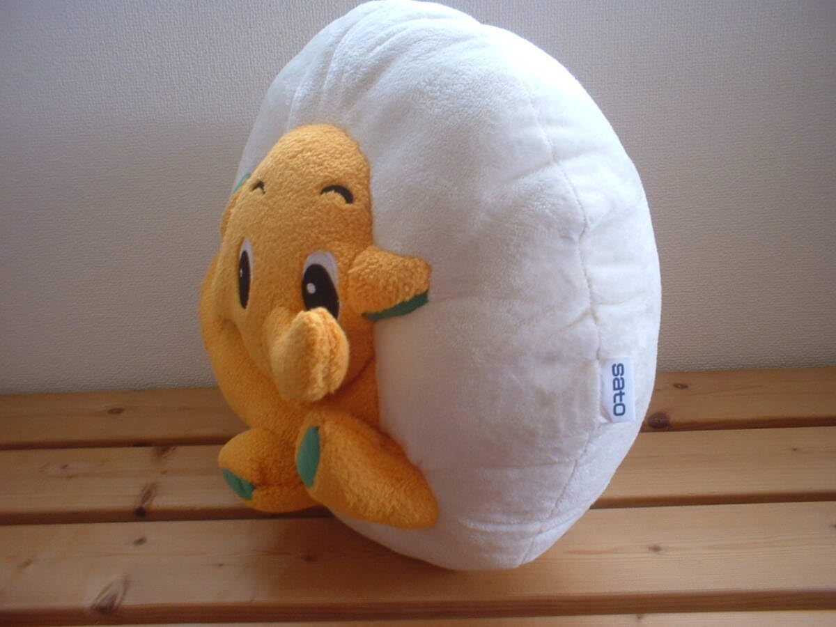 サトちゃん・サトコちゃん　だきまくら　ぬいぐるみ　2点セット品 Amazon.co.jp: 佐藤製薬 サトちゃん/サトコちゃん ぷっくりクッション