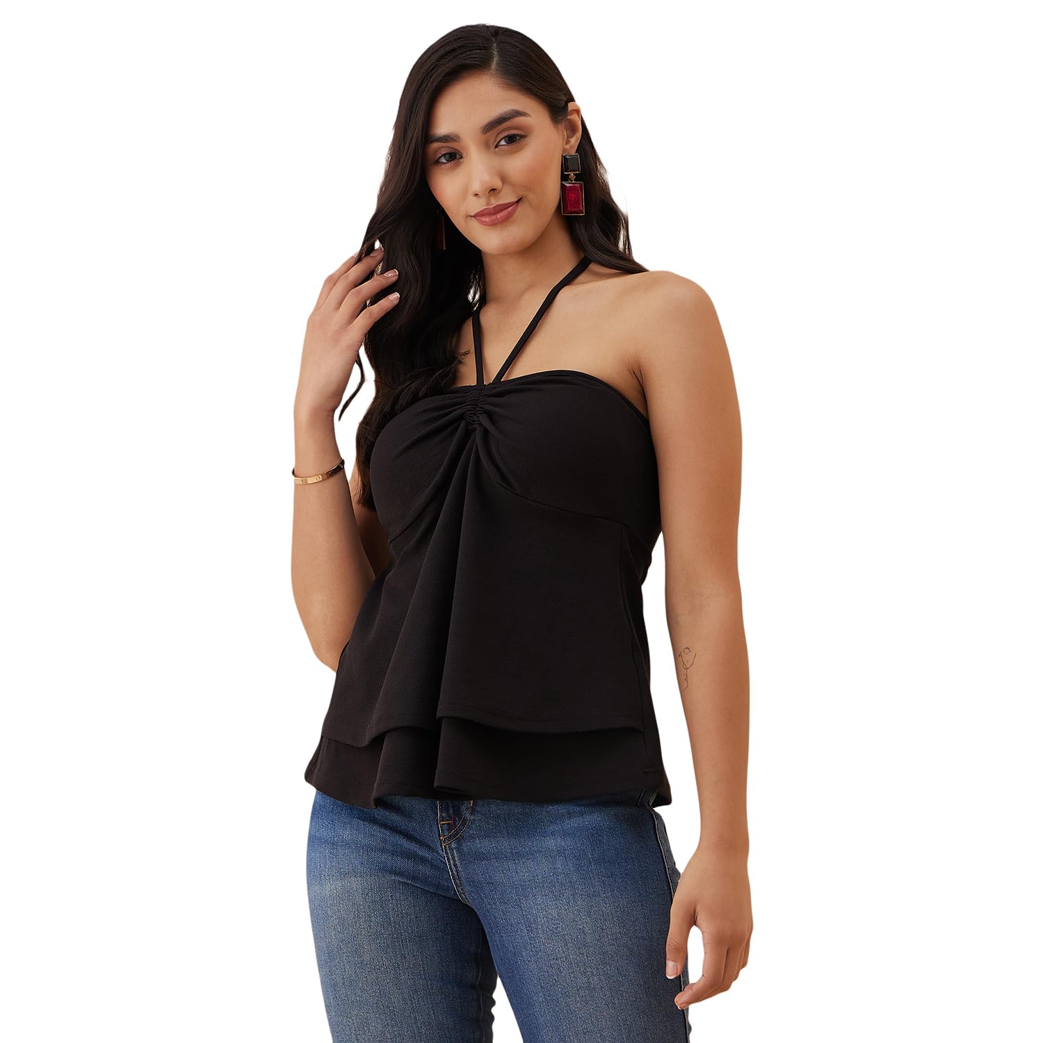 rare Women's Solid Regular Fit Blouse-picture-21