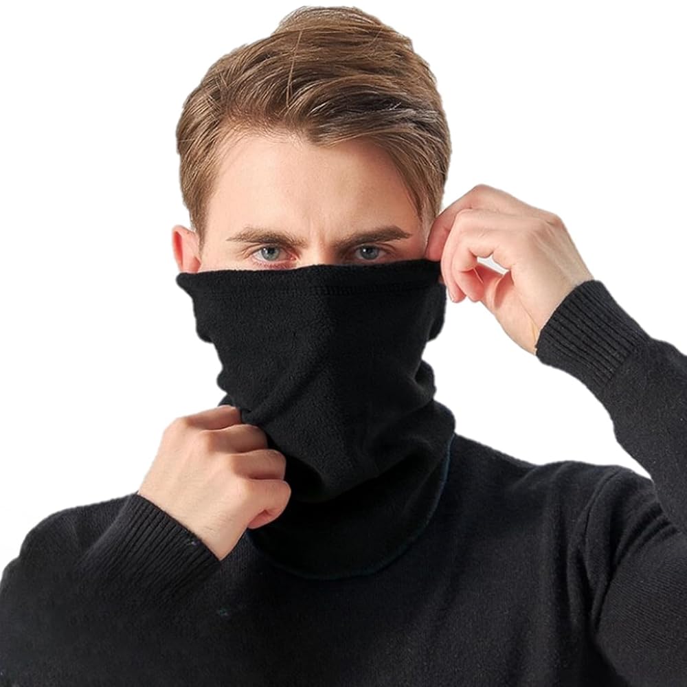 Set Di 4 Scaldacollo In Pile Per Sport Invernali - Bandana Multifunzione Per Ciclismo, Sci E Motociclismo - Foto 7