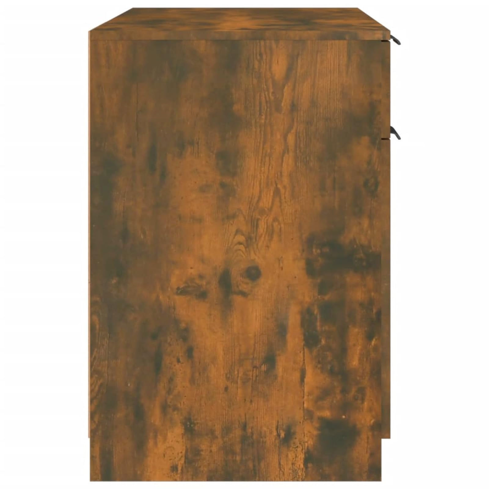 Homgoday Mobilier de bureau en chêne fumé 100 x 50 x 75 cm en bois multicouche, décoration de meubles, meubles d'intérieur/extérieur pour salon bureau